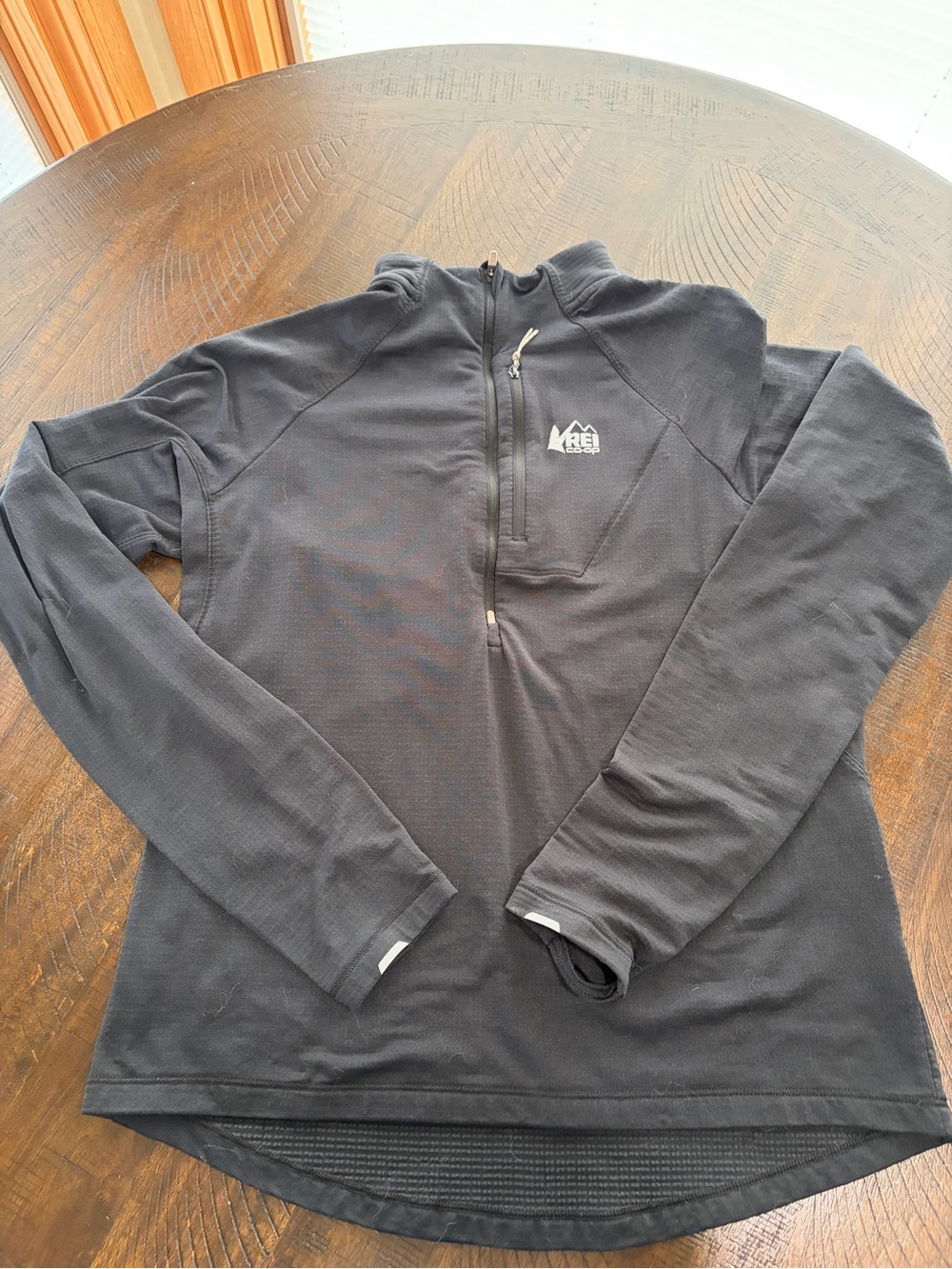 REI Women’s Black Quarter-Zip Performance Pullover